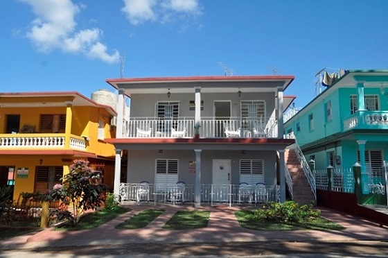 'Front view' Casas particulares are an alternative to hotels in Cuba.